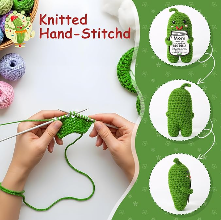 Mom’s Big Dill™ Crochet Plush Gift