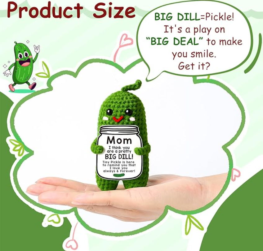 Mom’s Big Dill™ Crochet Plush Gift