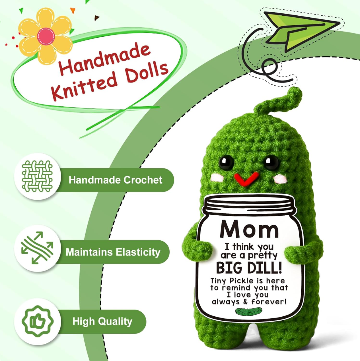 Mom’s Big Dill™ Crochet Plush Gift