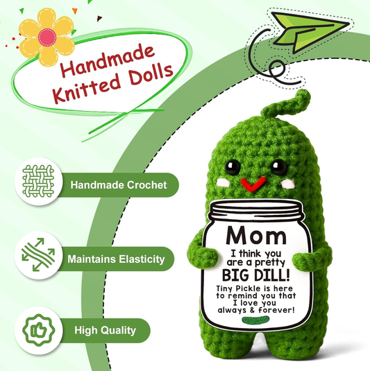Mom’s Big Dill™ Crochet Plush Gift