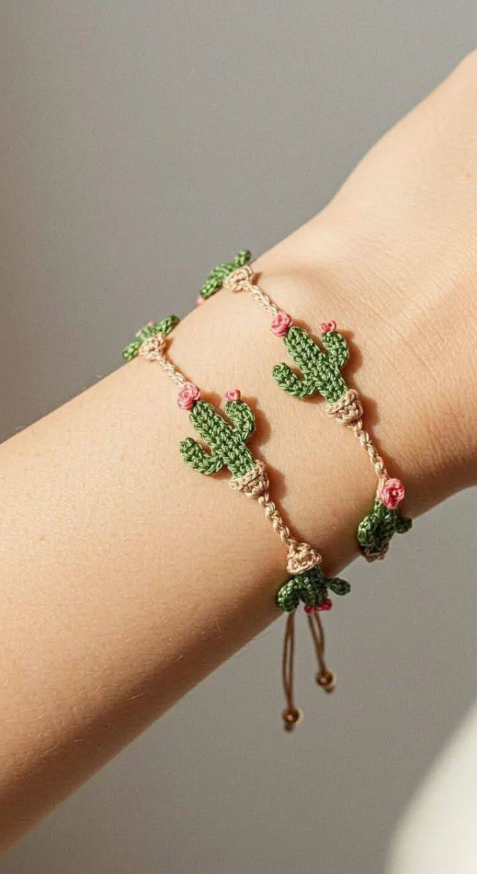 Tiny Handmade Bracelets, Big Cute Energy 🧶✨