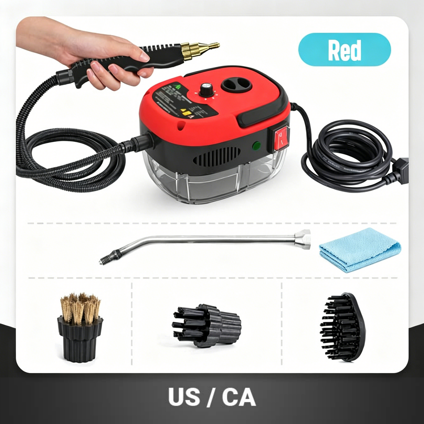 💧50% OFF! 2500W Handheld Steam Cleaner – High‑temp pressurized steam, melts grease & grime. No scrubbing. 🧼✨