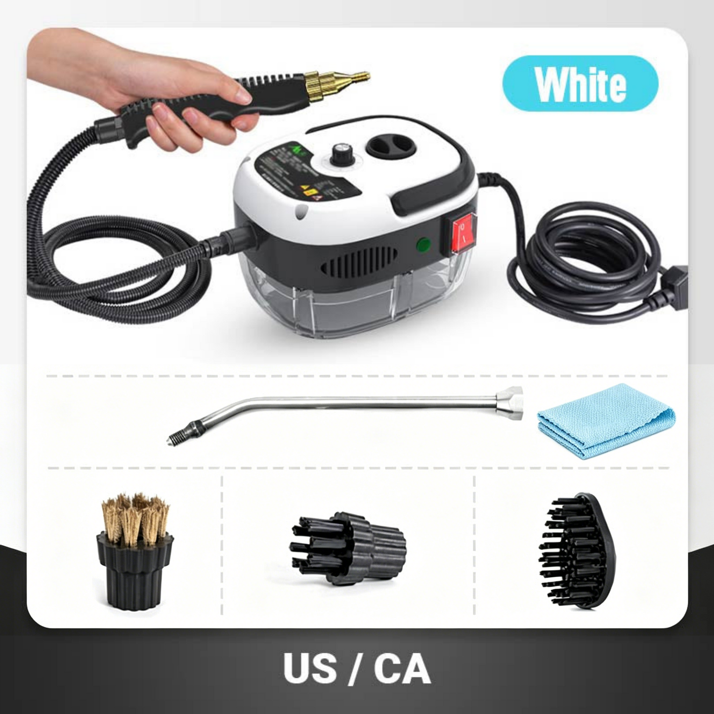 💧50% OFF! 2500W Handheld Steam Cleaner – High‑temp pressurized steam, melts grease & grime. No scrubbing. 🧼✨