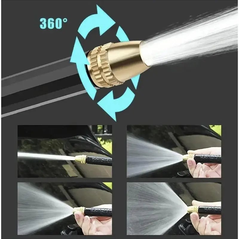 [FathersDayGift]Portable High Pressure Water Sprayer, Adjustable Garden Hose Nozzle Sprayer, Car Washing & Maintenance Tool, Pet Cleaning Tool & Dealsforyoudays