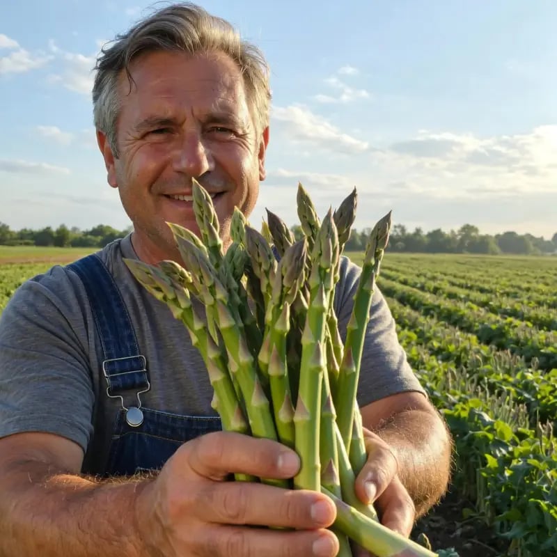 🌿Four Seasons Asparagus Mary Washington Seeds – Sprouts in 7 Days • Ready to Harvest in 20 Days