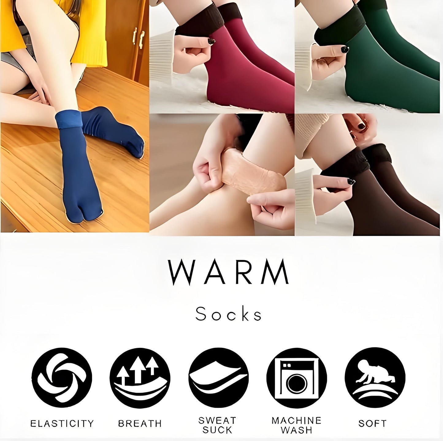 🔥Super Plush & Thermal Socks | Your cuddly companions for winter