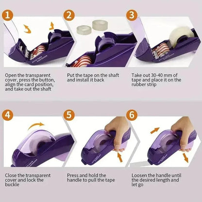 🎁Auto Cut With No Battery🧰Automatic Tape Dispenser