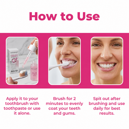 🦷  Natravor® Thismile NH-10 Toothpaste Serum for Enamel & Gum Care – Advanced Therapypy