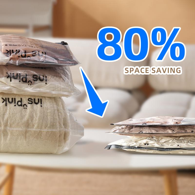 🔥Last Day 49% OFF👍Vacuum Compression Storage Bags with USB - Rechargeable Electric Pump - Ultra - Compact, Lightweight Space - Savers