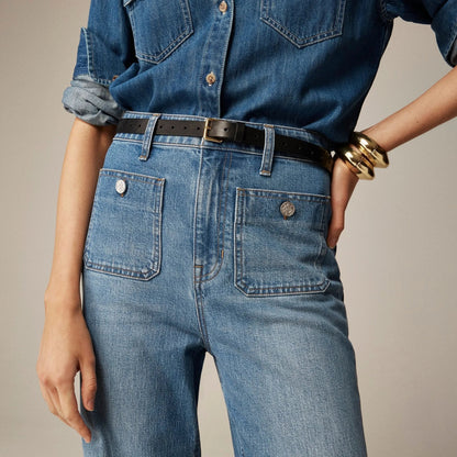 🔥Last Day 49% OFF-Tummy Control Sailor Wide Leg Jeans