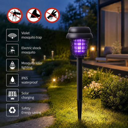 🏠Summer Essentials🦟Solar-Powered UV Mosquito Killer Lamp