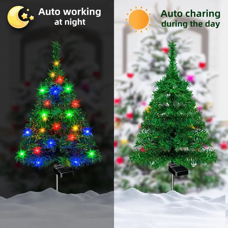49% OFF This Week Promotions🎉🎉Solar Christmas tree lights