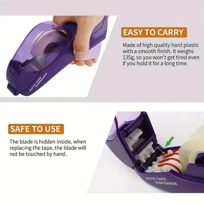 🎁Auto Cut With No Battery🧰Automatic Tape Dispenser