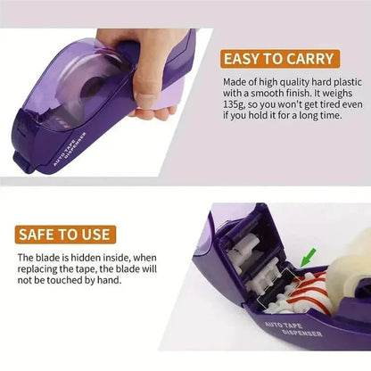 🎁Auto Cut With No Battery🧰Automatic Tape Dispenser