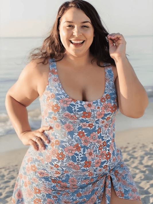 🔥Last Day 49% OFF - One Piece  Tummy Control Swimdress Swimsuits for Women👙