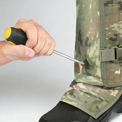 Snake-Resistant Outdoor Leg Gaiters
