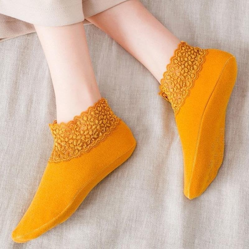 💖2025 Seasonal Promotion💖New Fashion Lace Warmer Socks (One size fit all)