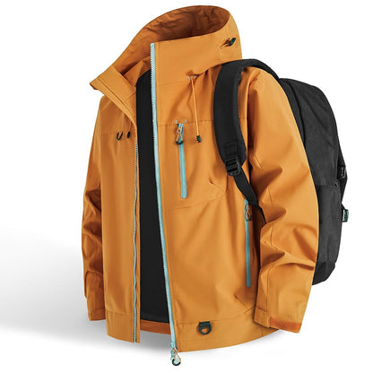 🥾LAST DAY 49% OFF👔 Waterproof Jacket: 3D-Cut Waterproof Jacket – Fits Hiking, Commuting & Casual Outings!