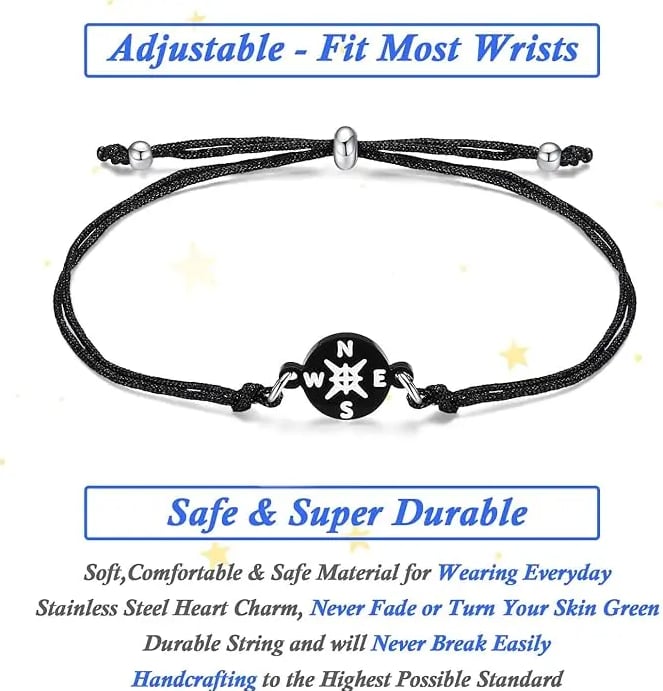 🎁Graduation Compass Bracelet for Class of 2026🎓