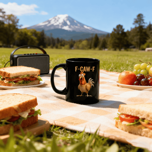🤣F-Caw-F Funny Chicken Mug