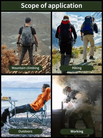 Men’s Multi-Pocket Tactical Work Pants