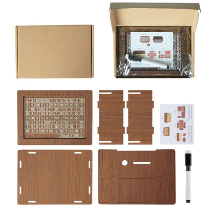 Hot Sale 49% OFF🎁Cash Vault Wooden Savings Box
