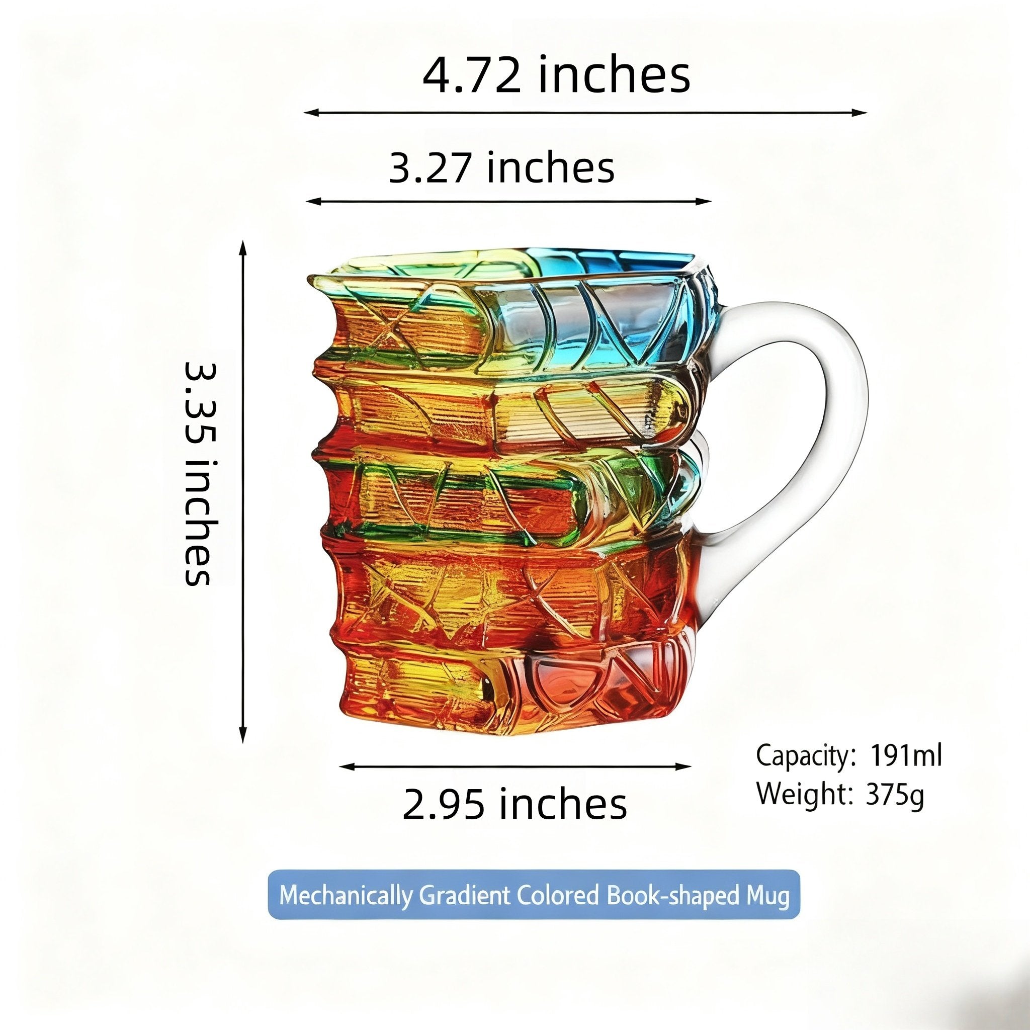 Ombre effect mug