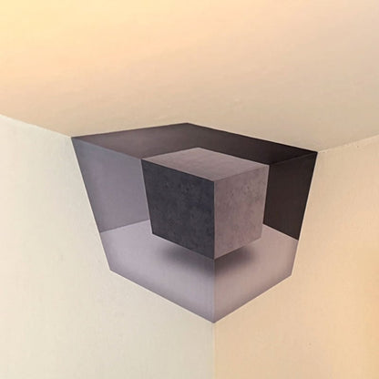 🔥Last Day 49% OFF-Modern Geometric Corner - Wall Art That Reshapes Reality 🧠✨