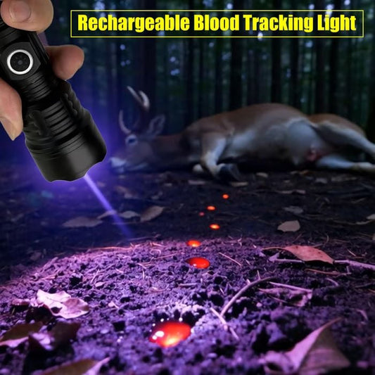 🔥Hot Sale 49% off🌟🔦2000 Lumens Rechargeable Blood Tracking Light 🔦 For Night Hunting