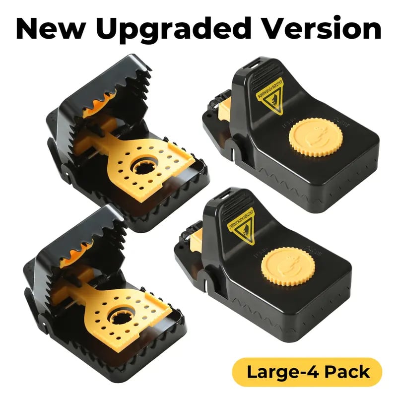 🔥Last Day 49% OFF-(4PCS)clips Mouse Glue Traps Mouse Rat Deterrent