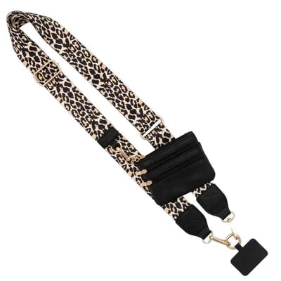 💖HOT SALE-49% OFF📱Crossbody Phone Strap with Zippered Pouch