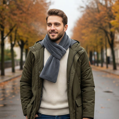 🔥Last Day 49% OFF❄️ Faux-Fur Pull-Through Scarf with Hidden Pocket