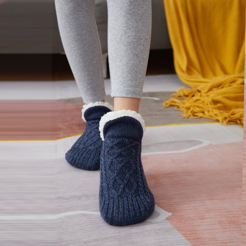 Indoor Non-slip Thermal Socks✅ Bye to Numbness, Pain and Swelling ✅ Foot issues and sensitive feet ✅ Help increase blood flow and circulation