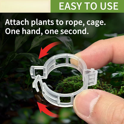 300Pcs Heavy-Duty Tomato Trellis Clips
