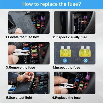 🔥 BIG SALE - 47% OFF🔥306 PCS & Car Blade Fuse Assortment Set
