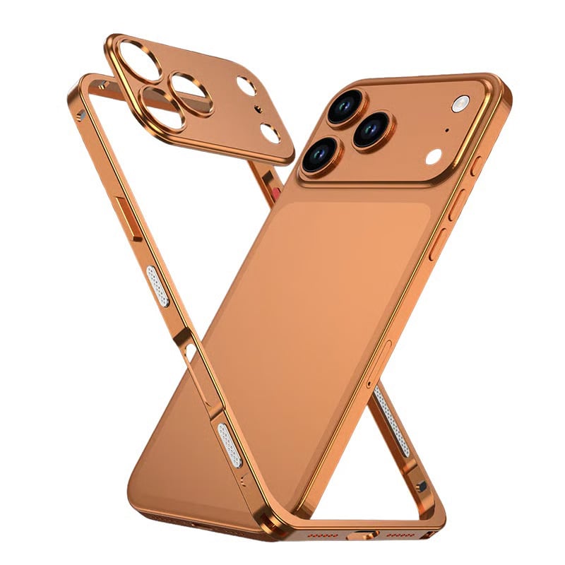 Aluminum Alloy Cooling Frame Heat Dissipation Case for iPhone 17 Series