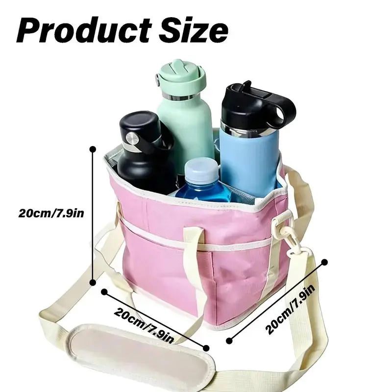 🔥CAMPING MUST-HAVE✨ Insulated Drink Carrier Tote 🏕️🥤