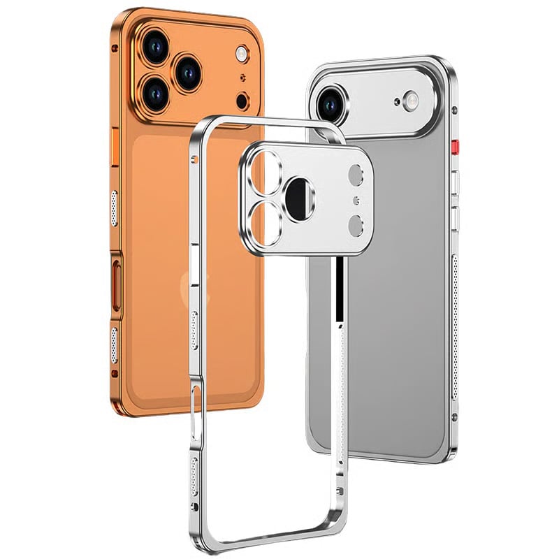 Aluminum Alloy Cooling Frame Heat Dissipation Case for iPhone 17 Series