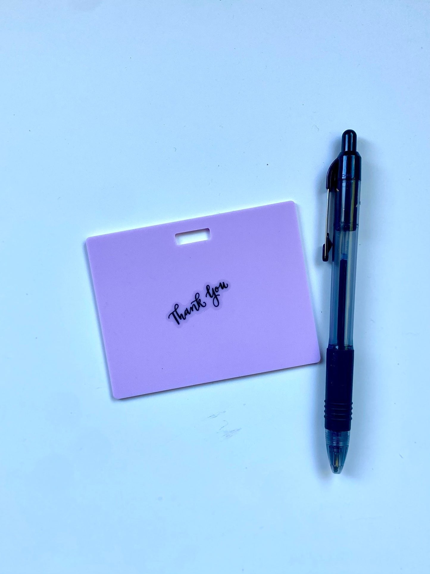 🩺Erasable Badge Note | Dual-Side Writable, Fade-Proof & No Blur (🖊Write. Wipe. Repeat.) 🎁Free Badge Clip Included📋