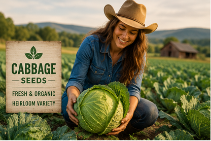 Last Day 49% OFF🔥 - 🥬 Giant Organic Cabbage Seeds