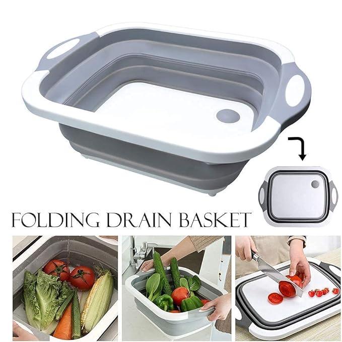 🔥🌡️Last Day Promotion 49% Off🍗🥗BBQ & Meal Prep Tub | Collapsible Prep Tub🍖🏕️