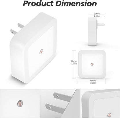 🔥Hot Sale Promotion 49% OFF🎁✨Night Lights Plug into Wall 6-Pack