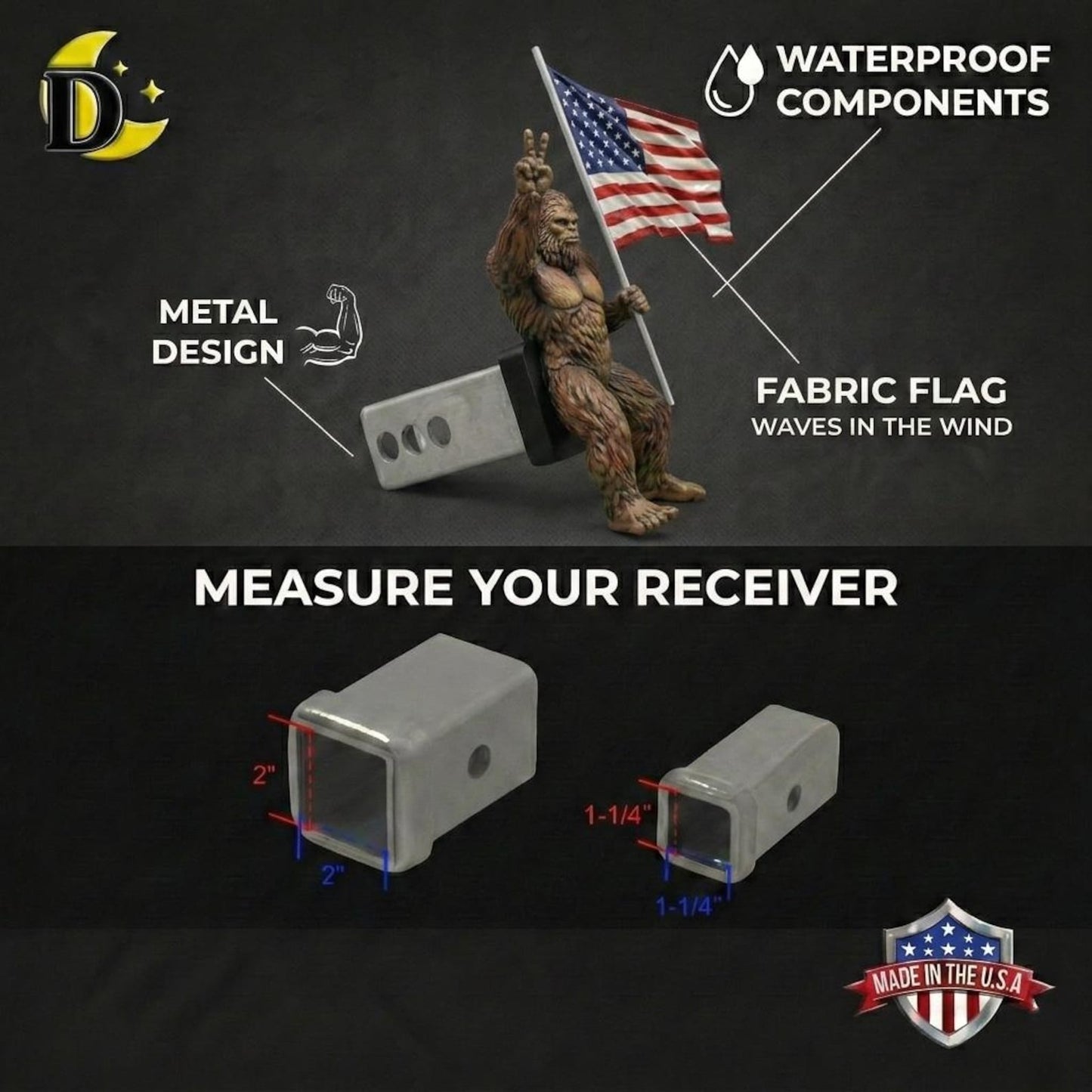 🔥LAST DAY 49% OFF- Patriot Bigfoot Trailer Hitch