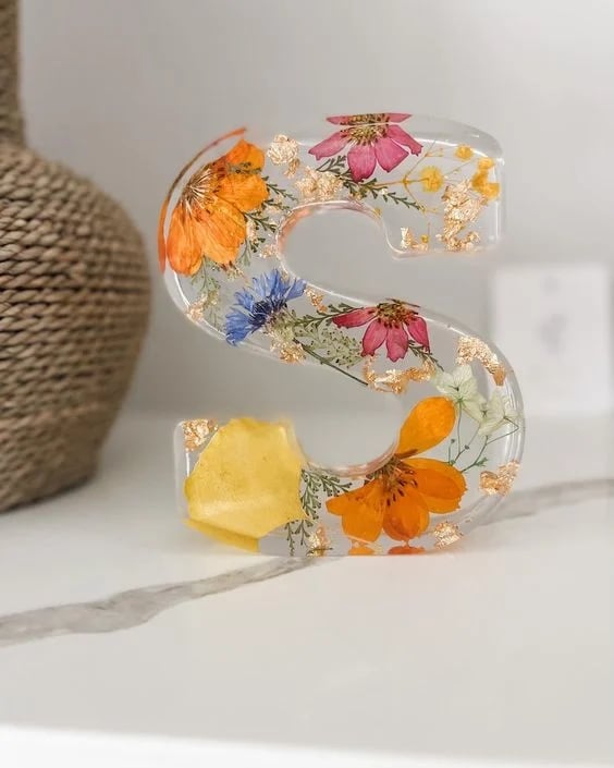 🔥Last Day 49% OFF - 🌸Flowers Resin Night Light