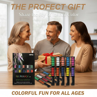 🔥LAST DAY PROMOTION SAVE 49%-Festive Fun Hair Chalk Combs