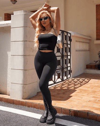 🎁Last Day 49% OFF🔥High Waisted Tummy Control Shaping Training Leggings