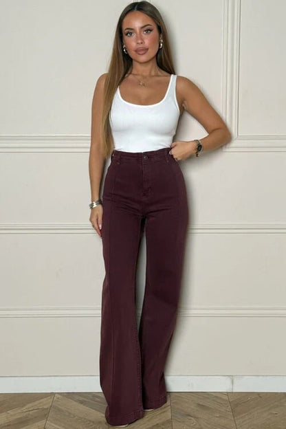 🍂Autumn 2025 New Arrivals🔥Visible Seam Wide Leg Jeans
