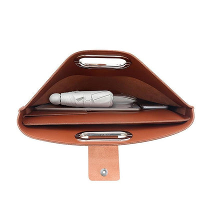 🎁Last Day 49% OFF✨Waterproof Leather 14-16In 2PCS Laptop Bag for Women Handbag