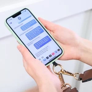 💖HOT SALE-49% OFF📱Crossbody Phone Strap with Zippered Pouch