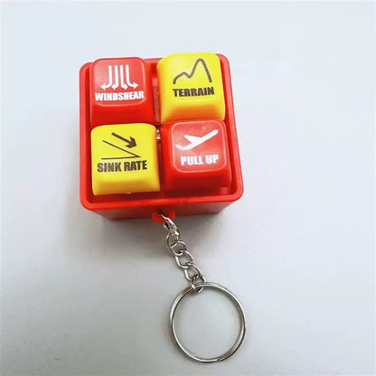 ✈Pilot Alert Keychain – EGPWS Sound Simulator | Authentic for the Aviation Fans